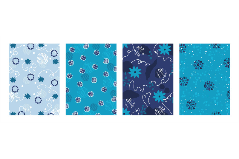 notebook-doodle-cover-cartoon-abstract-blue-banners-with-floral-and-g