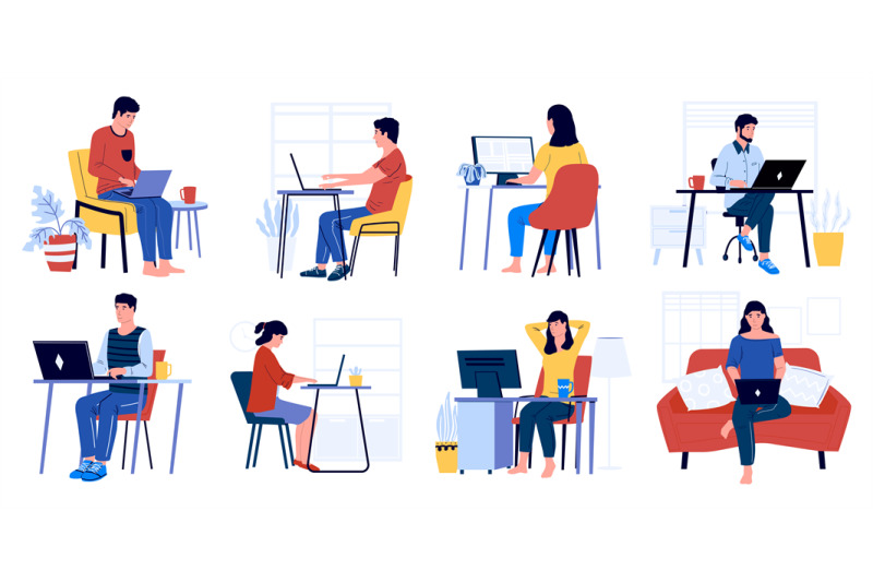 business-characters-working-cartoon-men-and-women-sitting-in-office-a