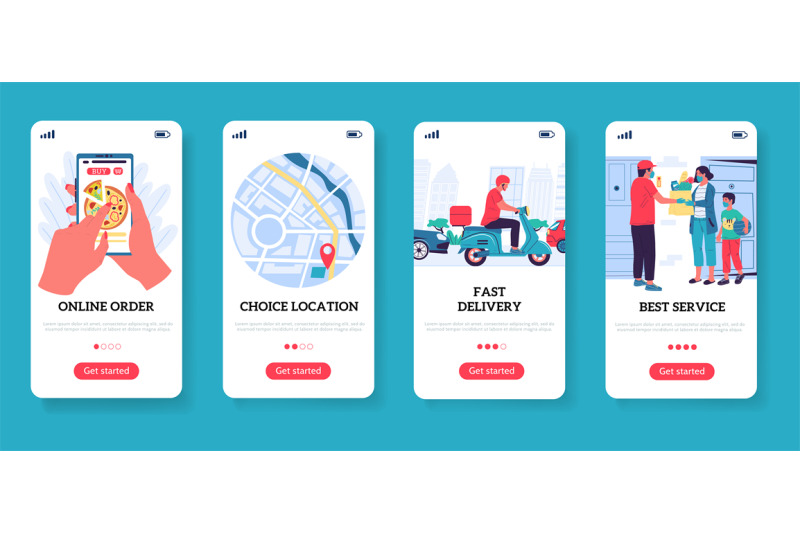 food-delivery-restaurant-and-supermarket-order-phone-screens-mobile