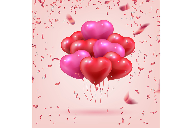 flying-heart-shaped-balloons-realistic-3d-bouquet-for-valentine-or-mo