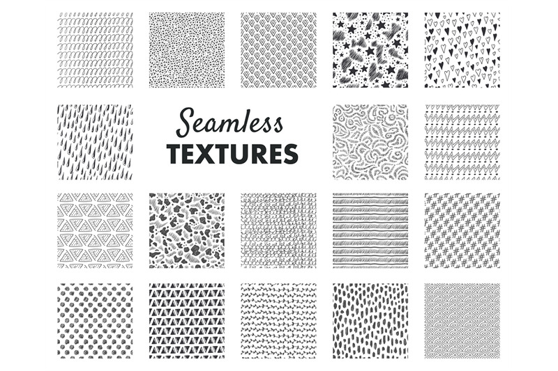 hand-drawn-pattern-abstract-seamless-texture-monochrome-minimalist-b