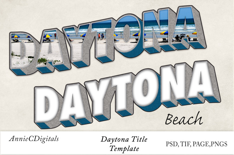 daytona-photo-title-template