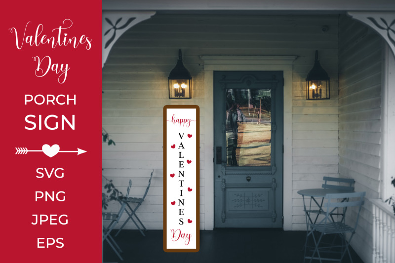 valentines-day-porch-sign-vertical-welcome-sign-svg