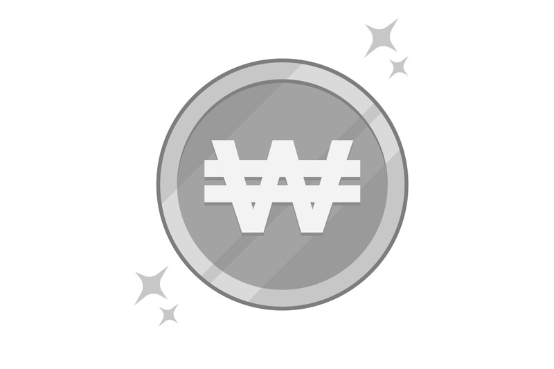 silver-korean-won-coins-money-flat-design-editable-vector-format