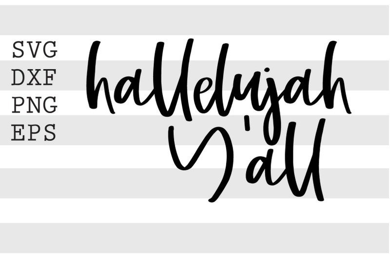 hallelujah-y-all-svg