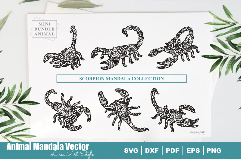 mini-bundles-scorpion-mandala-boho-style