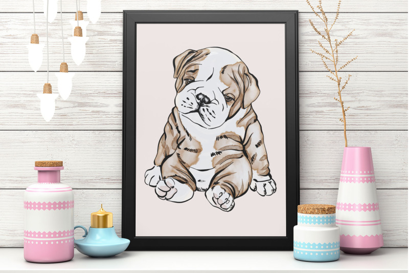 baby-english-bulldog-clipart-watercolor-illustrtation-bulldog-png-c