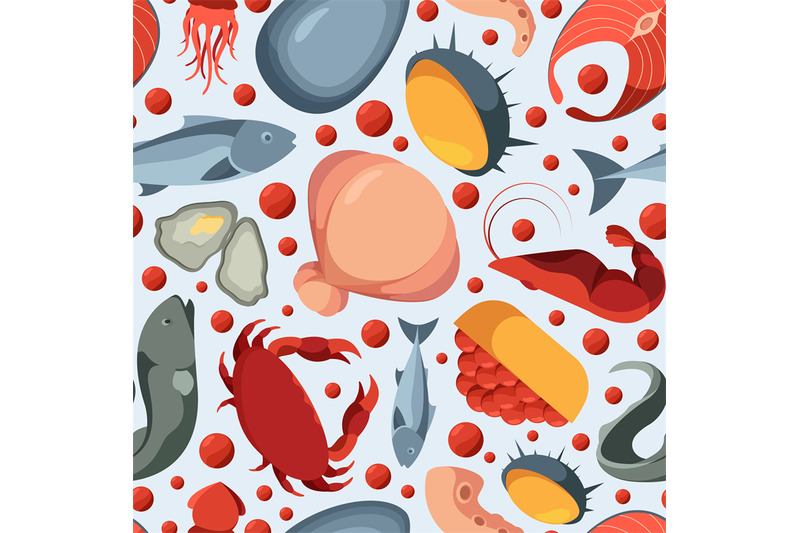 seafood-pattern-textile-design-with-marine-underwater-animals-lobster