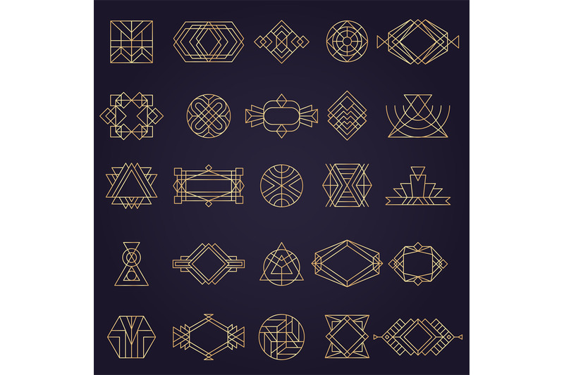 art-deco-elements-geometrical-linear-shapes-for-design-projects-circl