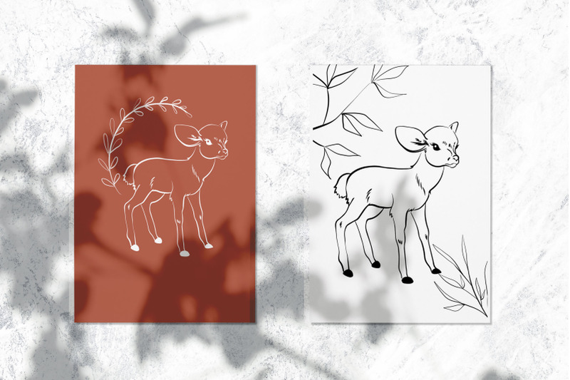 baby-deer-clipart-watercolor-woodland-flowers-set-woodland-animals