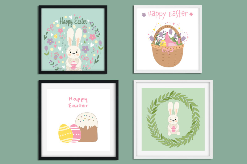 happy-easter-set-of-vector-illustrations-and-postcards