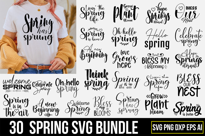 spring-quotes-svg-bundle