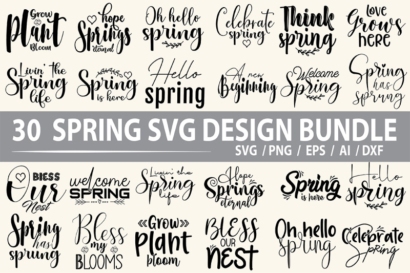 spring-quotes-svg-bundle