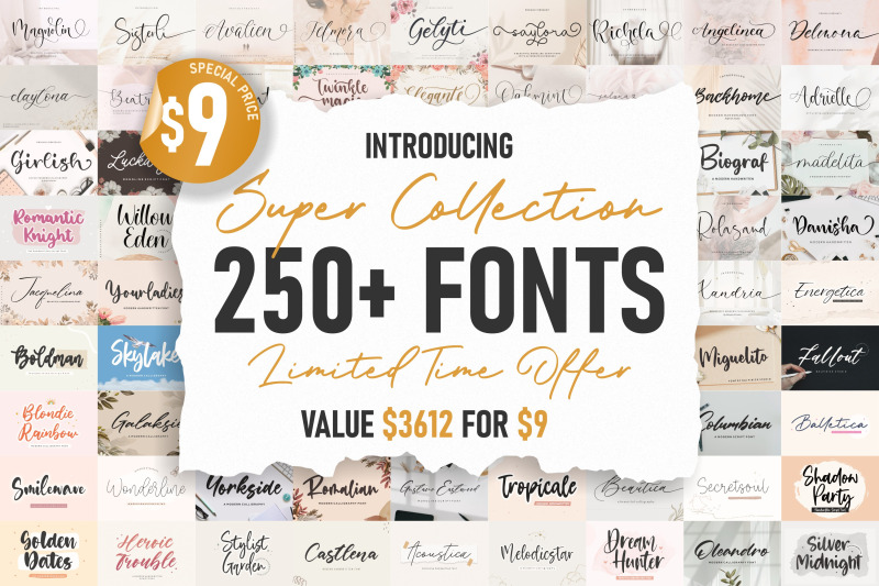 super-collection-font-bundle