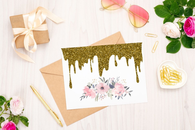 dripping-gold-clipart-gold-glitter-drops