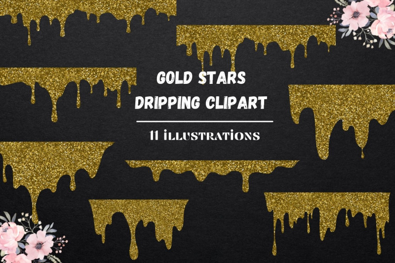 dripping-gold-clipart-gold-glitter-drops