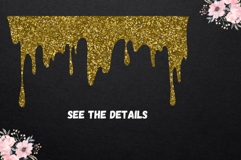 dripping-gold-clipart-gold-glitter-drops