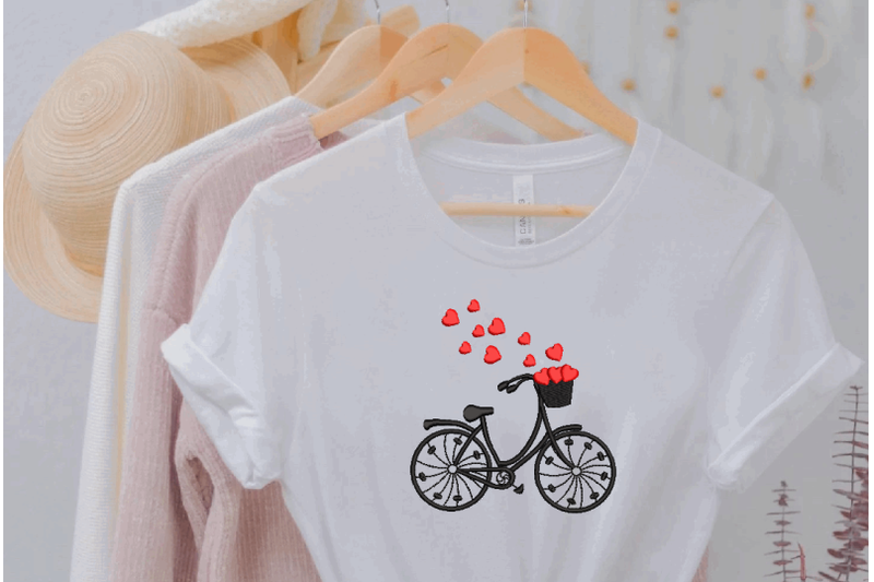 bicycle-with-hearts-machine-embroidery-design