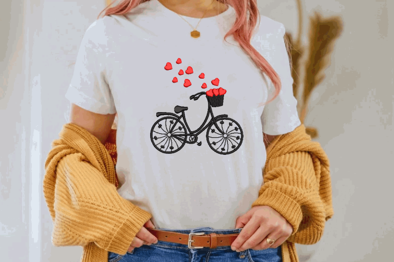 bicycle-with-hearts-machine-embroidery-design