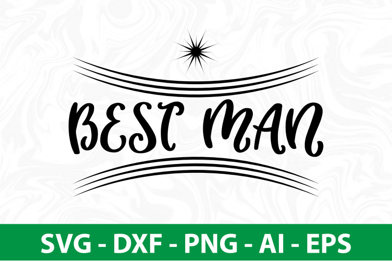 best-man-svg