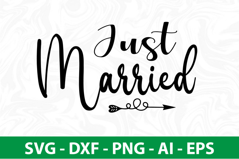 just-married-svg