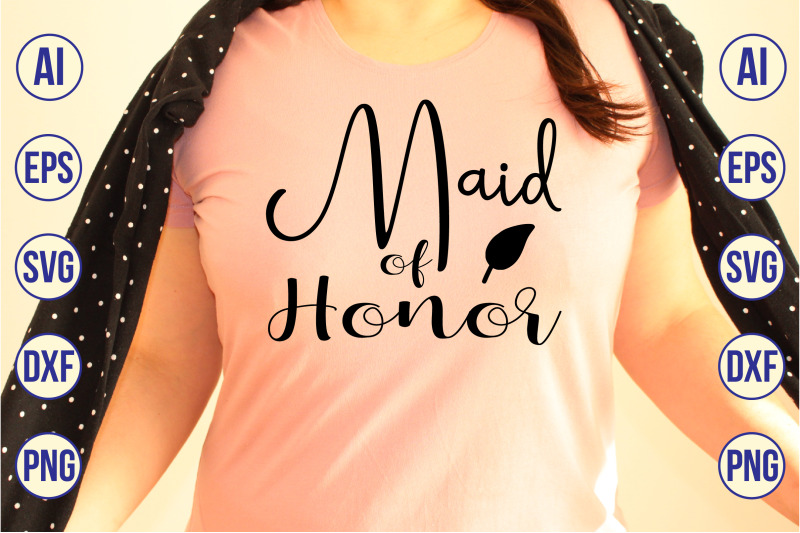 maid-of-honor-svg