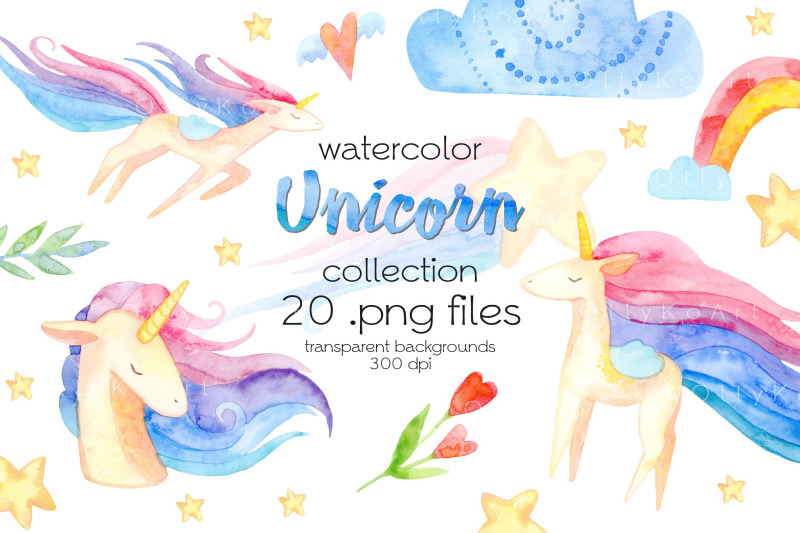 watercolor-rainbow-unicorn-clipart