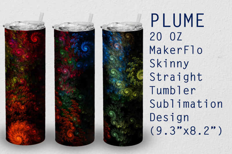 tumbler-straight-20-oz-sublimation-plume-wrap-design