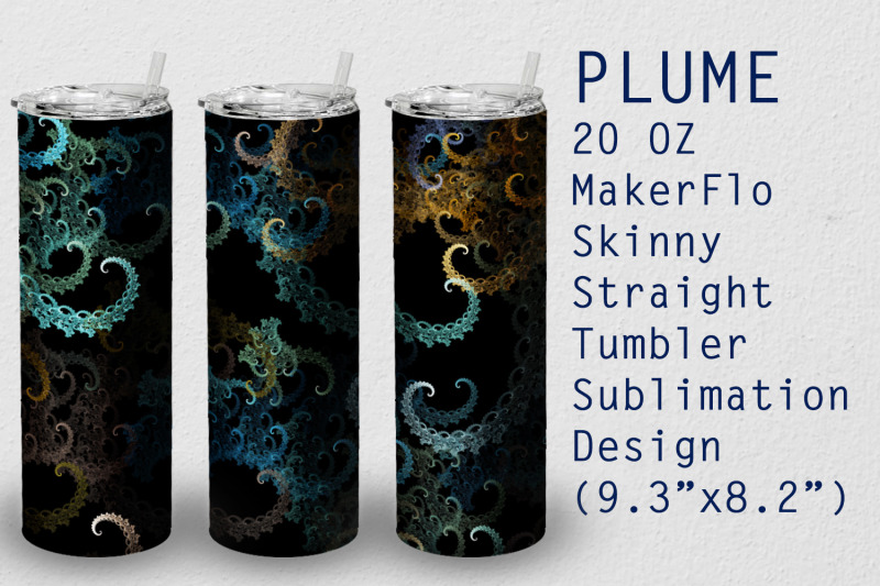 tumbler-straight-20-oz-sublimation-plume-wrap-design