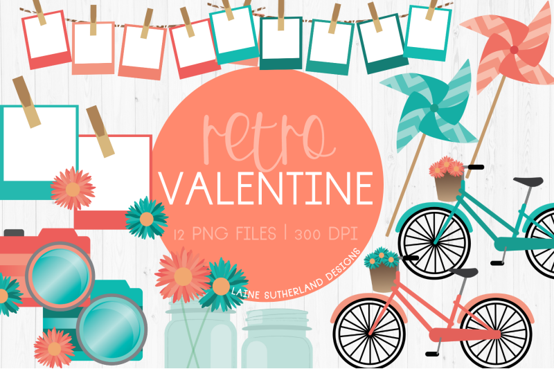 retro-valentine-clip-art-set