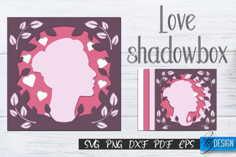 love-shadowbox-svg-shadow-box-woman-svg-3d-lightbox-svg