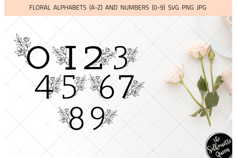 floral-alphabet-number-silhouette-vector