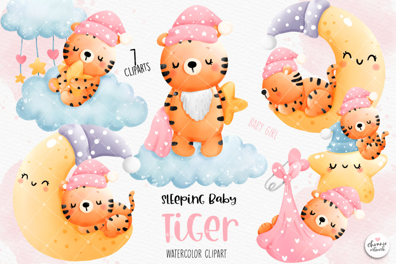 sleeping-baby-tiger-clipart-baby-girl-clipart-baby-girl-tiger-clipar