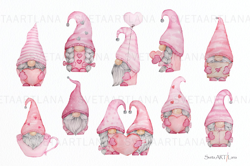 watercolor-valentine-gnomes-clipart