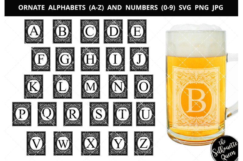 leopard-alphabet-number-silhouette-vector