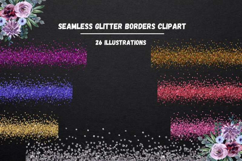 colorful-seamless-glitter-borders-clipart