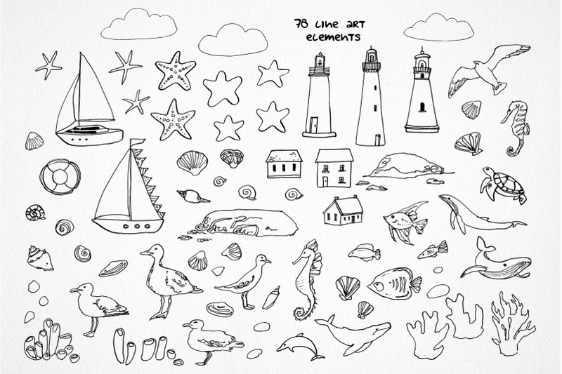 nautical-watercolor-clipart-nursery-lighthouse-clip-art-whale-png