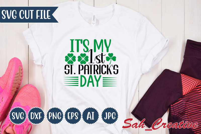 it-039-s-my-1st-st-patrick-039-s-day-svg