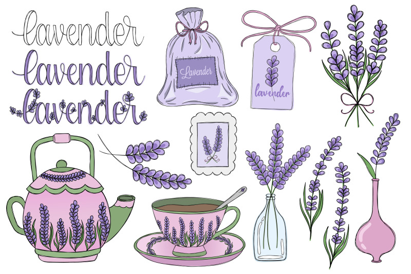 lavender-set