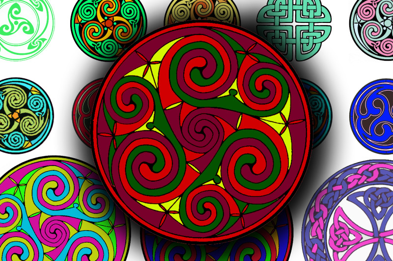 digital-collage-sheet-celtic-ornaments