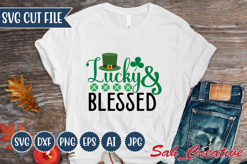 lucky-amp-blessed-svg