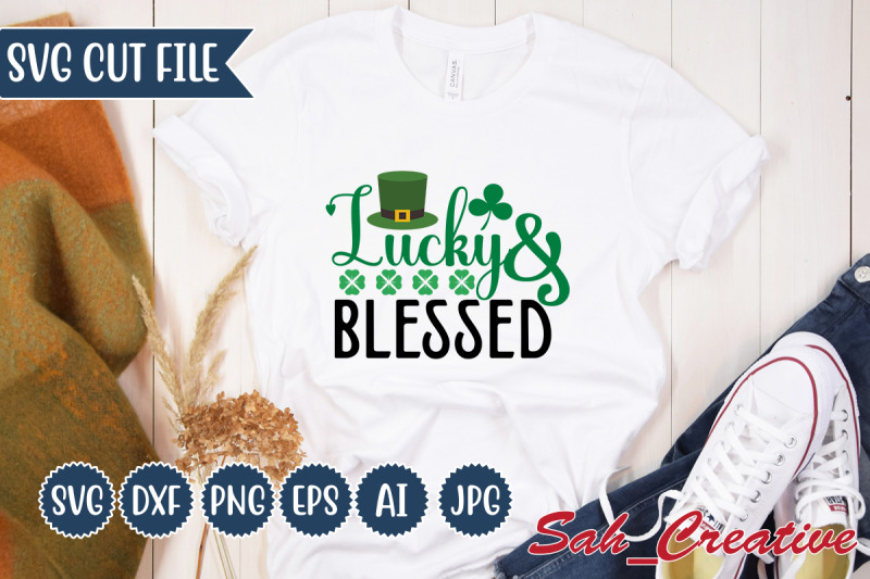 lucky-amp-blessed-svg