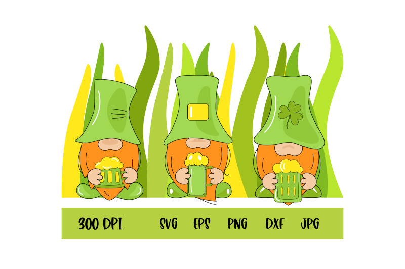 st-patrick-gnomes-sublimation-st-patricks-day-clipart