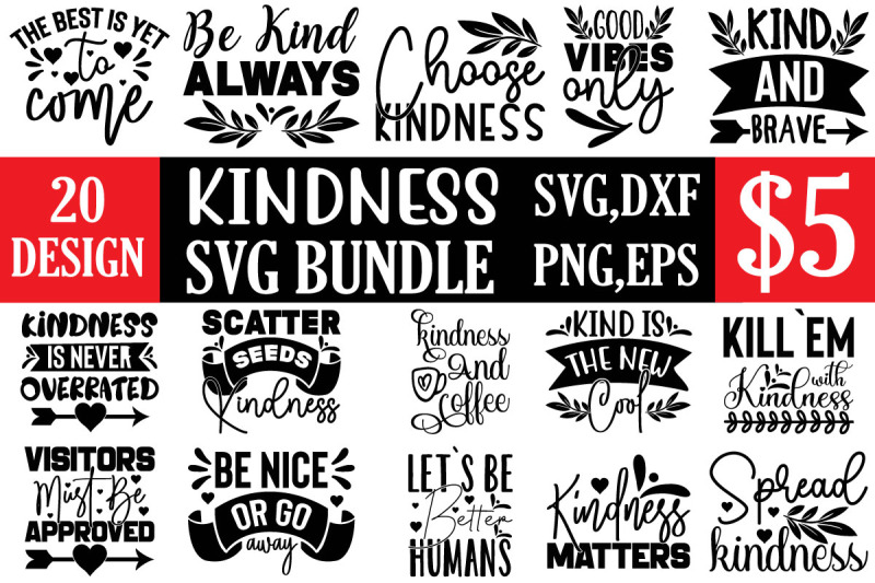 kindness-svg-bundle