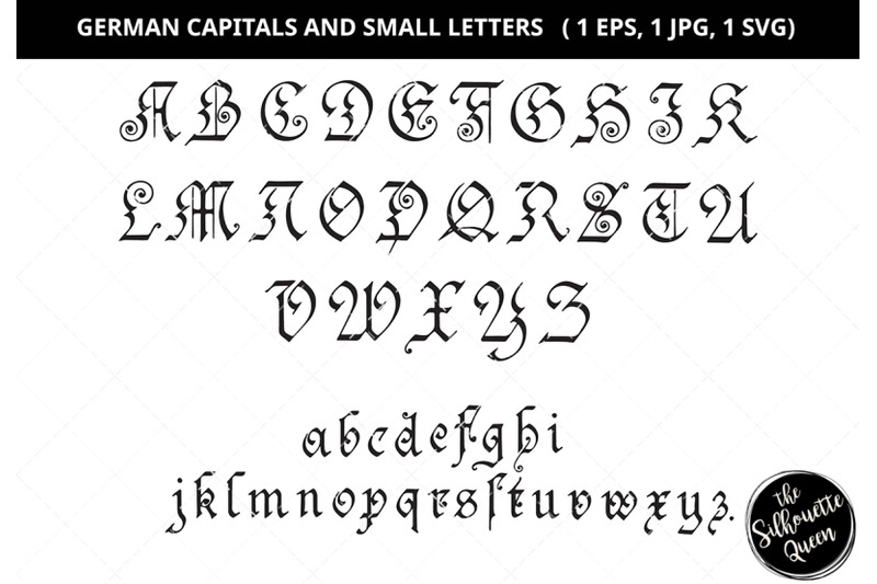 german-capital-letter-german-small-letter-decorative-alphabets-svg