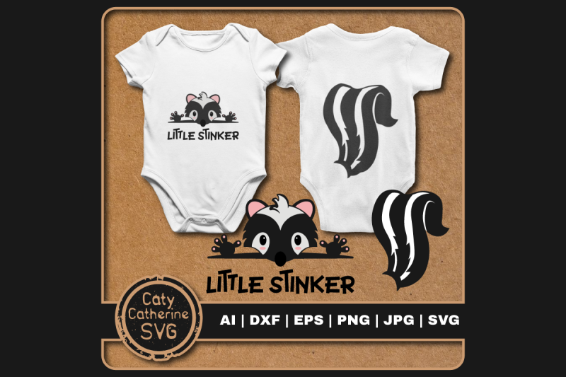 little-stinker-cute-skunk-baby-onesie-design-svg-cut-file