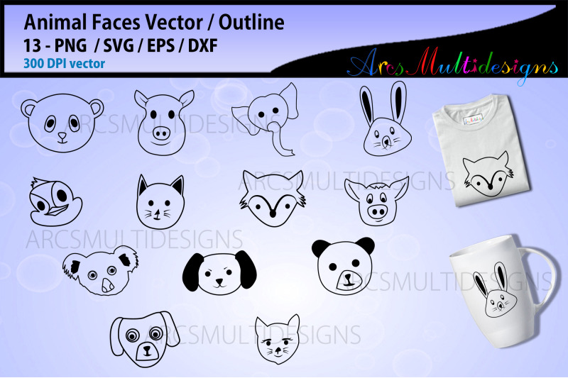 kawaii-animal-face-svg-outline