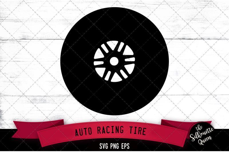 auto-racing-tire-silhouette-vector