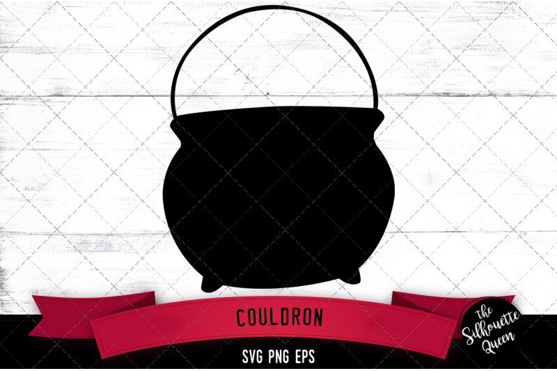 couldron-silhouette-vector