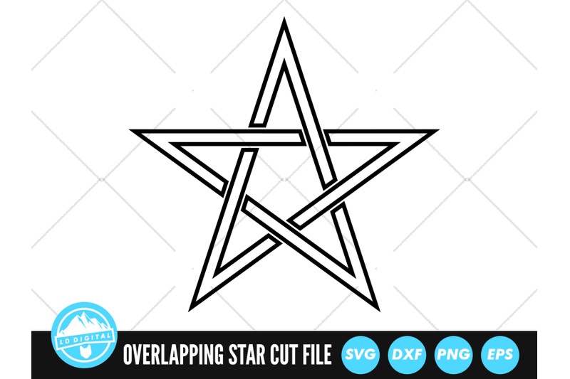 overlapping-star-svg-interwoven-star-cut-file-star-svg